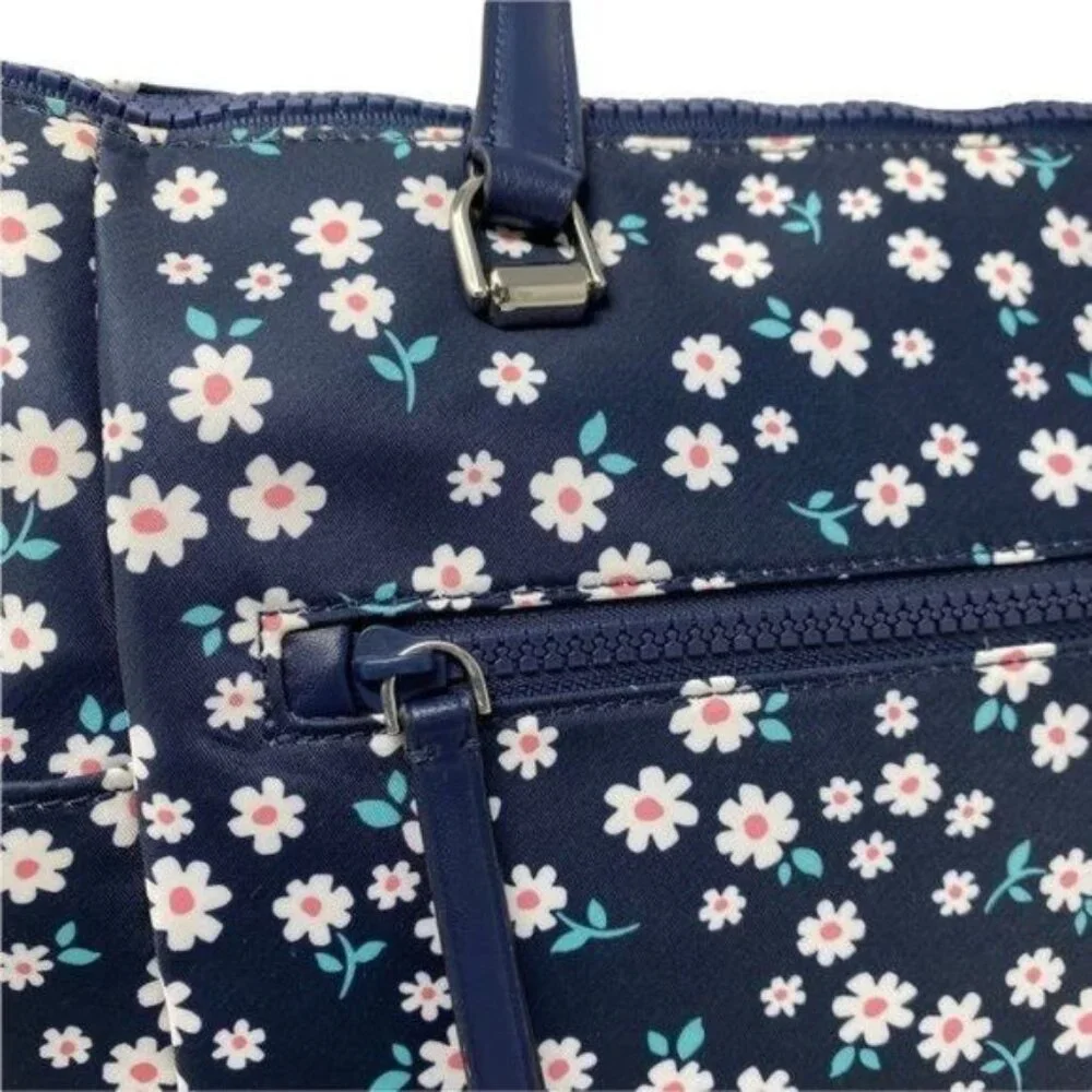 Kate Spade Jae Baby Bag in Blue Multi Floral NWT